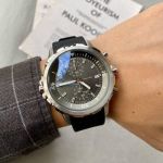 IWC Portugieser Aquatimer 42mm Quartz Movement Rubber Strap Butterfly Claps Watch